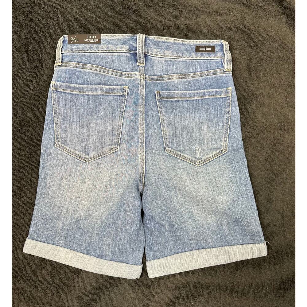 Liverpool Marley Girlfriend Shorts - Monet - size 0/25 - Picture 11 of 15